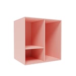 Montana - Montana Mini 1002 Module With Shelves - Ruby - Hyllsystem - Peter J. Lassen - Rosa - MDF