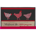 1001kdo - Tapis multi usages 50 x 80 cm Maison de campagne