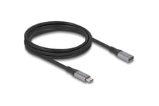 Delock - USB typ C-förlängningskabel - 24 pin USB-C till 24 pin USB-C - 2 m