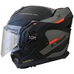 LS2, Casque Moto modulable ADVANT X Oblivion Matt Black Titanium, XXXL