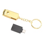 USB-muistitikku, nopea siirtonopeus USB 2.0 -asema USB-C-sovittimella kannettavalle tabletille Gold 128GB