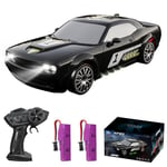 Teeggi RC Drift Car Voiture télécommandée 1:20 pour enfants garçons, 2,4 GHz, avec lumières LED, 15 km/h 4WD, jouet cadeau