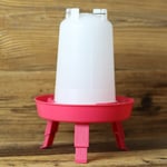 Vattenautomat med Ben Vaktel/Kyckling 1,5L, Flera Färger (Rosa)