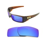 NEW POLARIZED CUSTOM ICE BLUE LENS FOR OAKLEY GASCAN SUNGLASSES