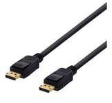 Deltaco DP-1005D - DisplayPort-kabel - 50 cm