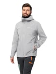 Jack Wolfskin Robury 2L JKT M Veste, Gris Frais, 3XL Homme