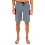 Hurley - Short de Bain OAO 2.0 pour Hommes 21", 28, Cool Grey/(Black)