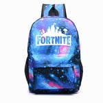 Galaxy Fortnite ~ Stormen lyser i mörkret Skolväska Ryggsäck 1