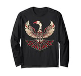 Thunderbird Native American Indian Tribal Style Art Graphic Long Sleeve T-Shirt