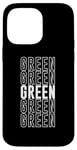 Coque pour iPhone 14 Pro Max Vert