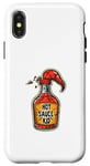 Coque pour iPhone X/XS Hot Sauce Kid Sauce King Funny Spicy Food Foodie Wings Spice