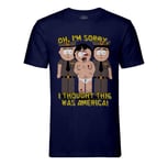 T-Shirt Homme Col Rond South Park Randy Mash Thought This Was America