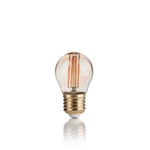 Ideal Lux E27_SFERA_4W_2200K_CRI80_AMBRA lampadina