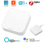 Tuya Zigequation-Smart Gateway airies,WiFi,Bluetooth,Smart Home Life Bridge,Télécommande sans fil,nous-mêmes avec Alexa,Google Home - Type ZigBee Gateway