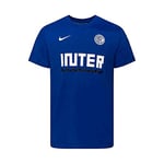 Nike Inter M NK Dry Tee Core Match T-Shirt Homme, Rush Blue, FR : L (Taille Fabricant : L)