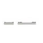 Bouton power et volume pour Samsung Galaxy S23/S23+ Crème Ori 2pcs in one set