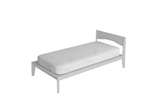 Italian Bed Linen MB Home Italy, Protège-Matelas, Polyester + biocéramique, 1 Place 90x200 cm