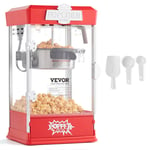 VEVOR Machine à Pop-corn Électrique de Comptoir 480 W 113 g Magasin Rouge