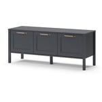 Vicco - Meuble tv Ewan, Anthracite, 121.4 x 50 cm