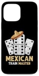 iPhone 13 Pro Max Mexican Train Master Domino Player Dominoes Lover Game Mens Case