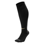 NIKE U Nk Classic Ii CSH OTC TM 132 Knee High Sock, Black/Jersey Gold, XL