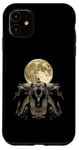 Coque pour iPhone 11 Pharaon King Tut Lune hurlante égyptienne