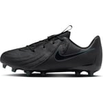 Nike Jr Phantom Gx II Academy FG/MG Soccer Shoe, Black/Black-Deep Jungle, 35 EU