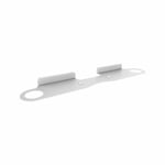 Puremounts(R) Högtalarväggfäste för Sonos(R) Beam, vit