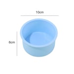 Rund Form Silikon Kaka Bakpanna DIY Mousse Fondant Cy 10cm