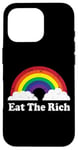 Coque pour iPhone 16 Pro Rosseau Quote Retro Vintage Eat The Rich