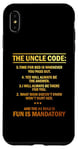 iPhone XS Max 5 Rules For The Uncle Code #1 Fun Is Mandatory Niece Nephew Case