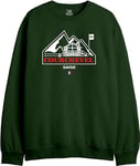 REPUBLIC OF CALIFORNIA Men's Uxrepczsw009 Hooded Sweatshirt, Green, S