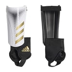 adidas Predator 20 Match Protège-tibia Unisexe-Jeunes, Blanc/doré métallisé/Noir, s