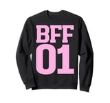 BFF 01 Best Friends Love Matching Bestie Friendship Day Tees Sweatshirt