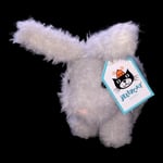 Jellycat “I am Silver Hoppity Bunny” Rare Soft Plush Fluffy Grey Rabbit NEW Tags