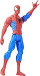 Figure Spiderman Mâle Araignée 30cm Titan Hero Series Classic Marvel HASBRO