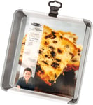 Stellar James Martin Non-Stick Square Cake Tin 23 x 23 x 4.5cm