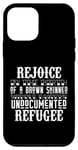 Coque pour iPhone 12 mini REJOICE IN THE NAISSANCE OF UNDOCUMENTED REFUGIE Christmas Meme