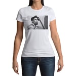 T-Shirt Femme Col Rond Charles Mingus Jazz Artiste Jazzmen Contrebasse