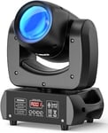 100W Lyre LED DMX512 Tête Mobile Moving Head Beam RGBW LED Spot Effect with 18 Prisme 11/13CH Lumière Scène Éclairage à Disco Pour Noël, Halloween, Fête, DJ, Soirée club