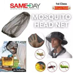 Midge Head Net Mosquito Hat Insect Fly Mesh Face Protector Travel Camping