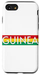 iPhone SE (2020) / 7 / 8 GUINEA FLAG SPORTS SOCCER FOOTBALL ATHLETIC TEAM JERSEY Case