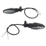 Par LED-blinkers för motorcykel, främre LED-blinkers, 12 V, passar till TRIUMPH Tiger 800/1200