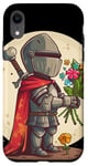 iPhone XR Valentine's Knight with flowers in hand costume Case