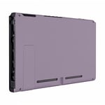 eXtremeRate Coque Arrière pour Nintendo Switch Console, Coque Arrière avec Support pour Nintendo Switch, Coque pour Joycon Non Incluse, Violet Grisâtre Foncé