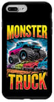 iPhone 7 Plus/8 Plus Monster Truck Crushing Cars Art for Monster Truck Lovers Case