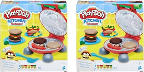 Pâte à Modeler Cuisine Burger Play-Doh Party 5 Pots pâte modeler play 3 Ans et +