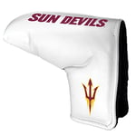 Team Golf NCAA Arizona ST Tour Blade Putter Cover (White), Fits Most Blade Putters, Scotty Cameron, Taylormade, Odyssey, Titleist, Ping, Callaway