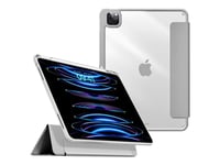 Estuff Boston - Lommebok For Nettbrett - Polyuretan, Polykarbonat, Termoplast-Polyuretan (Tpu) - Grå, Blank - For Apple 12.9-Inch Ipad Pro (5. Generasjon, 6. Generasjon)