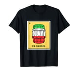 Funny Mexican Bingo Game El Barril T-Shirt